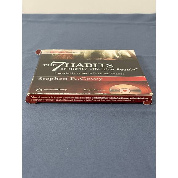 7 Habits Of Highly Effective People by Stephen Covey CD Audiobook - Picture 3 of 8
